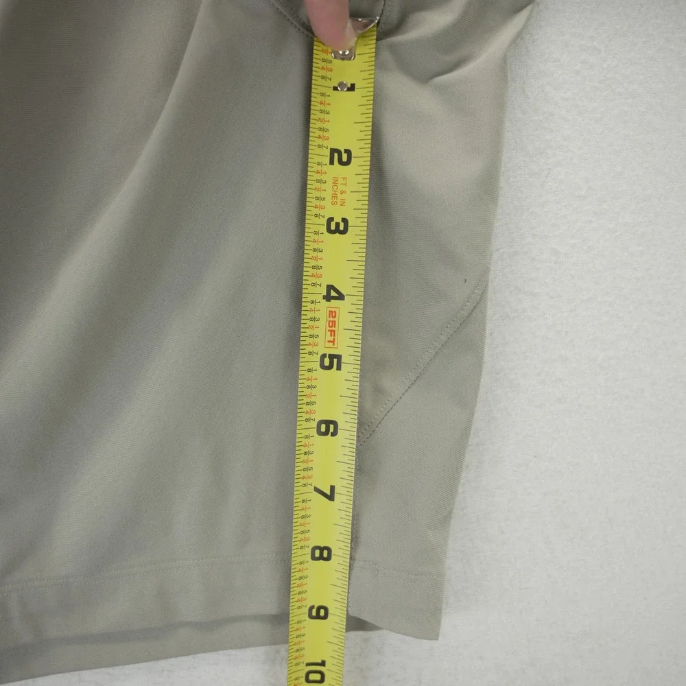 Lululemon Commission Short 9 Light Khaki Tan Mens Size 36 Golf Casual Chino